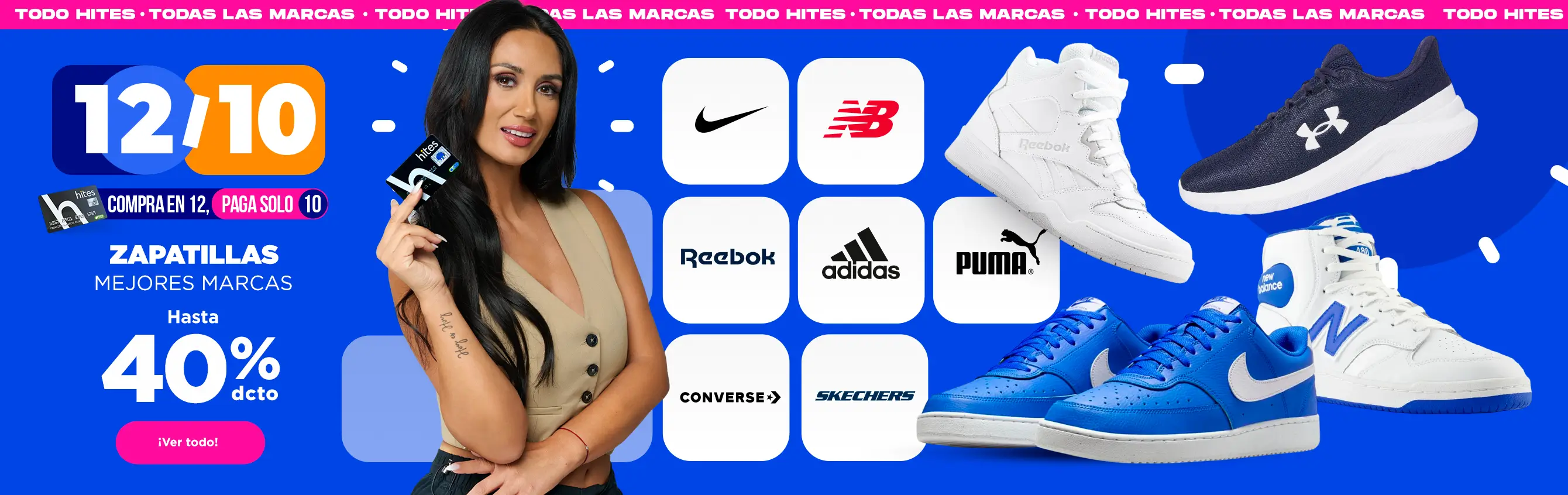 zapatillas hasta 55% de descuento