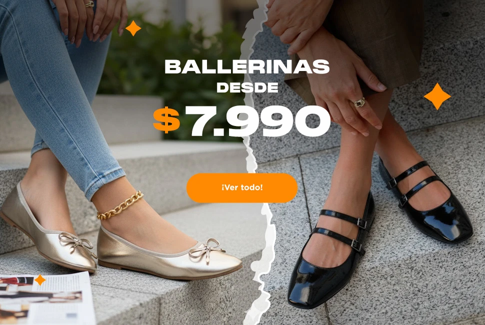 Ballerinas desde $7.990
