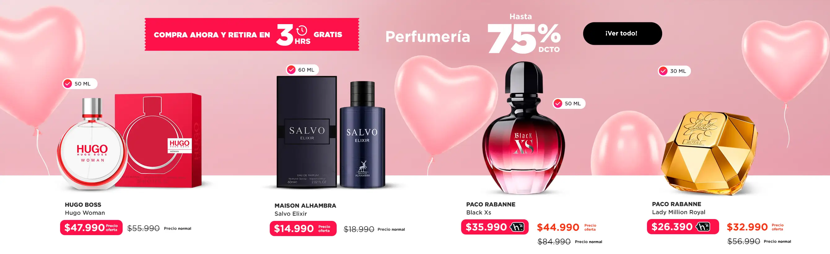 San Valentín - Perfumería