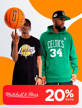 Mitchell and Ness con 20% dcto.