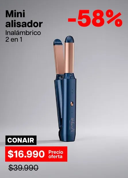 Solo X - Mini alisador Conair