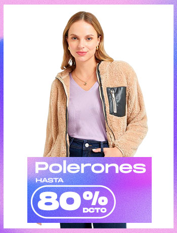 Polerones Hasta 60% dcto