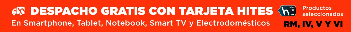 DESPACHO GRATIS CON TARJETA HITES