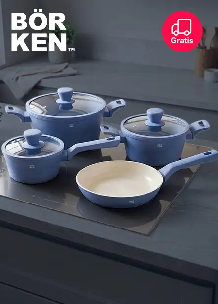 CYBER-Batería De Cocina Ceramic