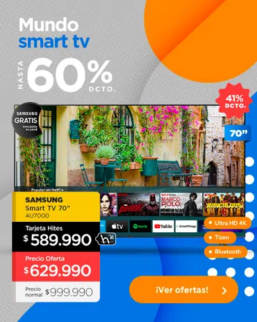 Ofertas Smart Tv en Hites.com