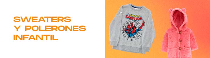 SWEATERS Y POLERONES INFANTIL