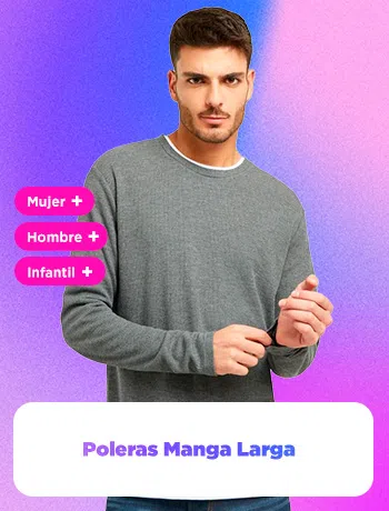 Poleras manga larga