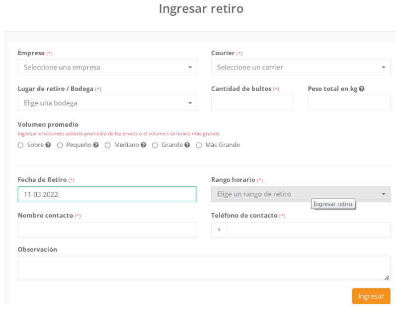  FORMULARIO DE RETIRO Marketplace Hites.com