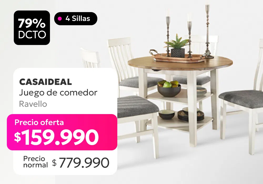 Juego de comedor ravello
