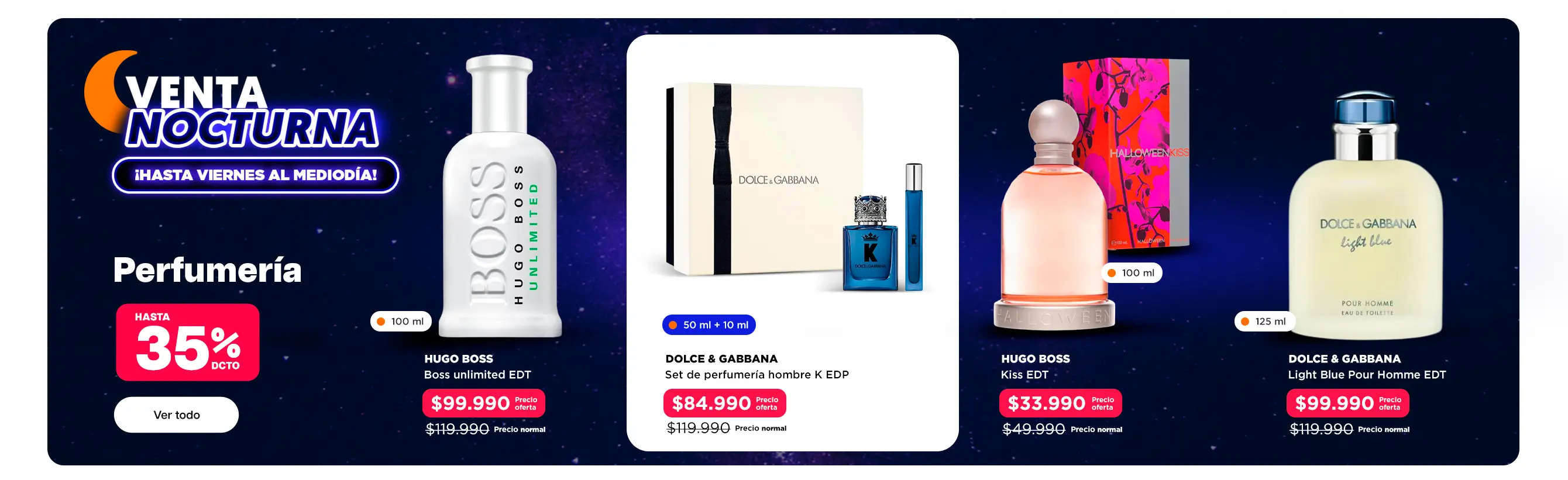 Venta Nocturna - Belleza