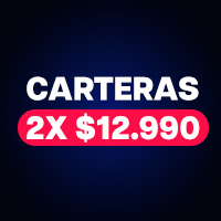 Carteras 2X $12.990