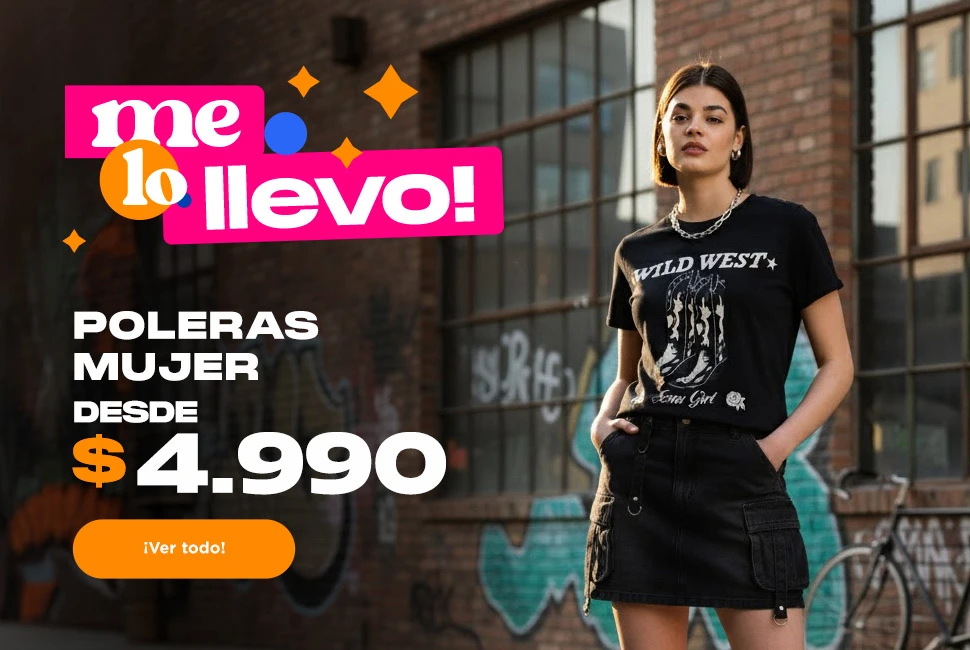 Poleras Mujer $4.990