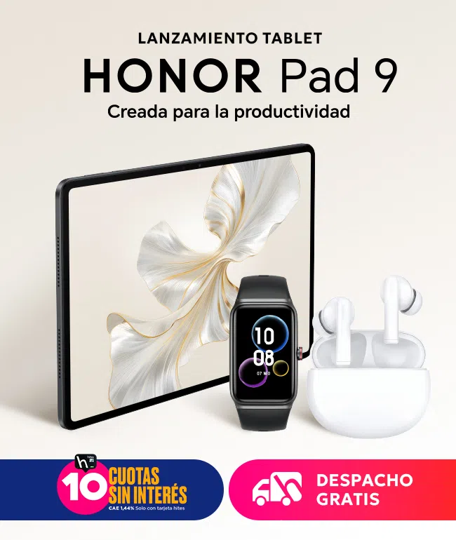 Lanzamiento tablet Honor Pad 9 / Pad X9