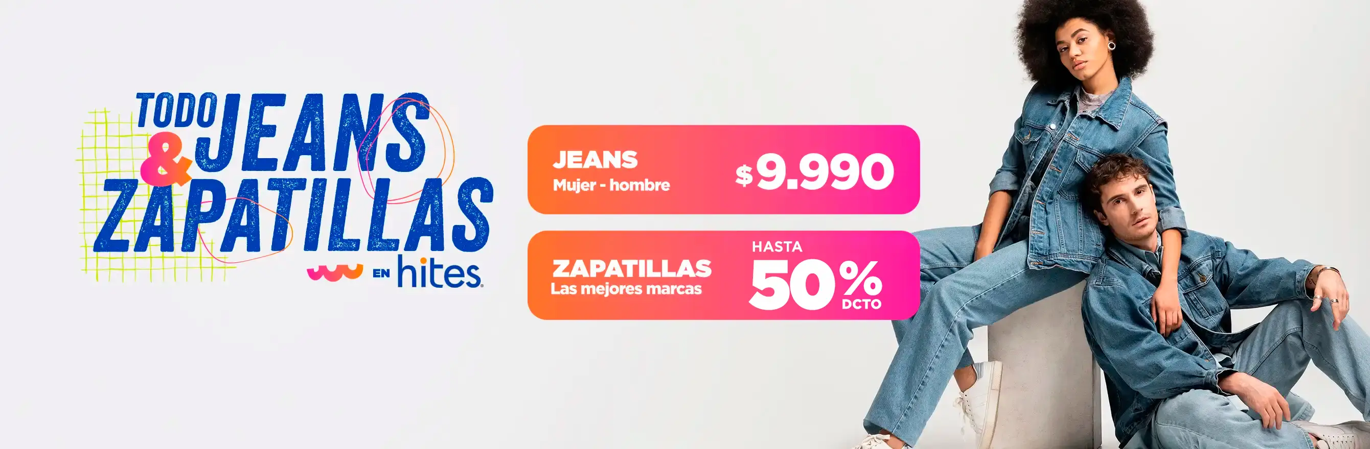 Jeans y Zapatillas