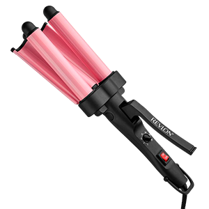 Ondulador Waver Jumbo 3 Barriles Rosa  120 Watts