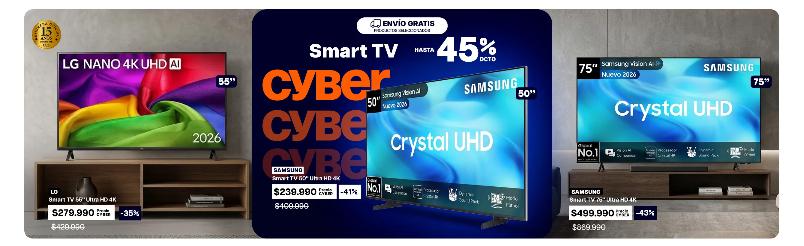 CYBER-Smart TV