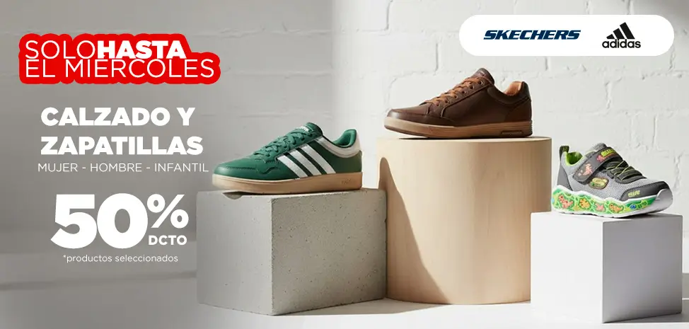 Zapatillas adidas y skechers