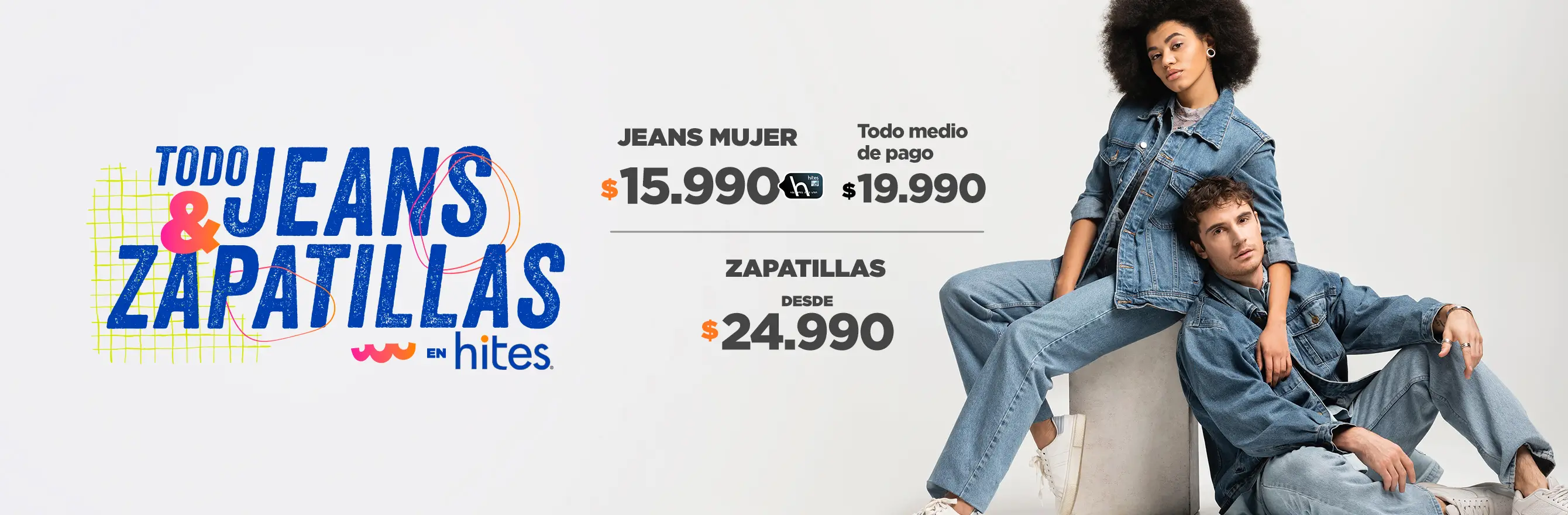 Jeans y Zapatillas