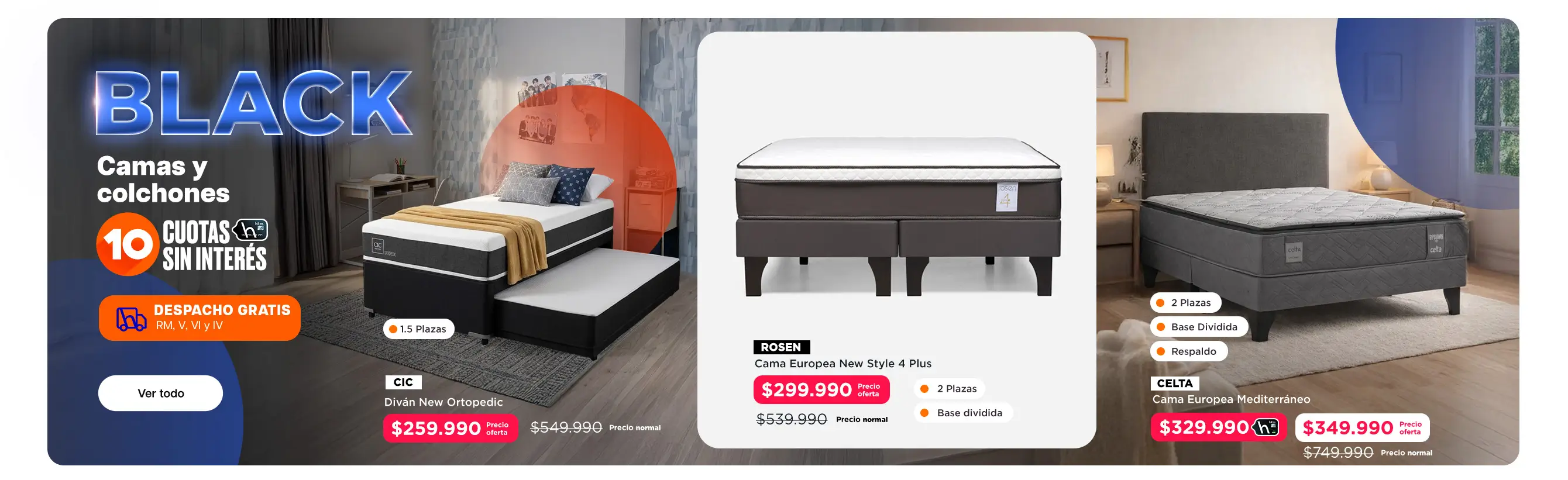 Black - Colchonería