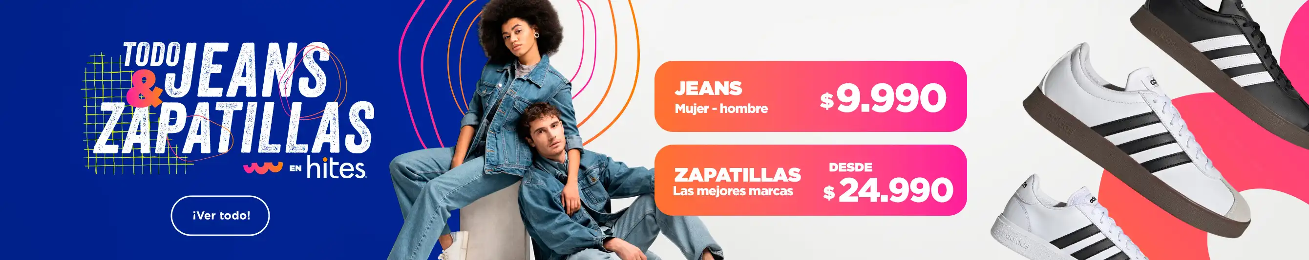 JEANS Y ZAPATILLAS