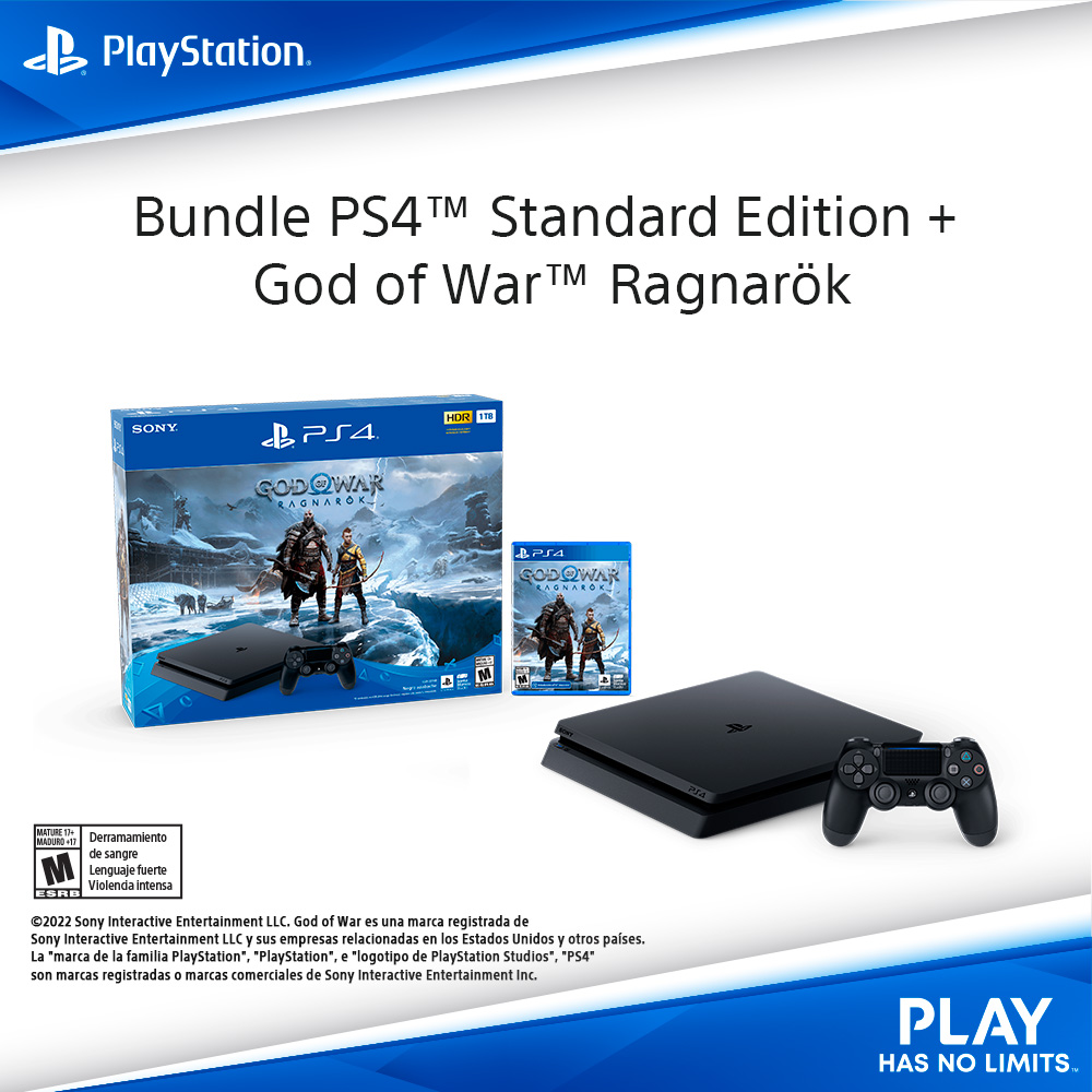  Bundle Ps4 Standard Edition + God Of War Ragnarok