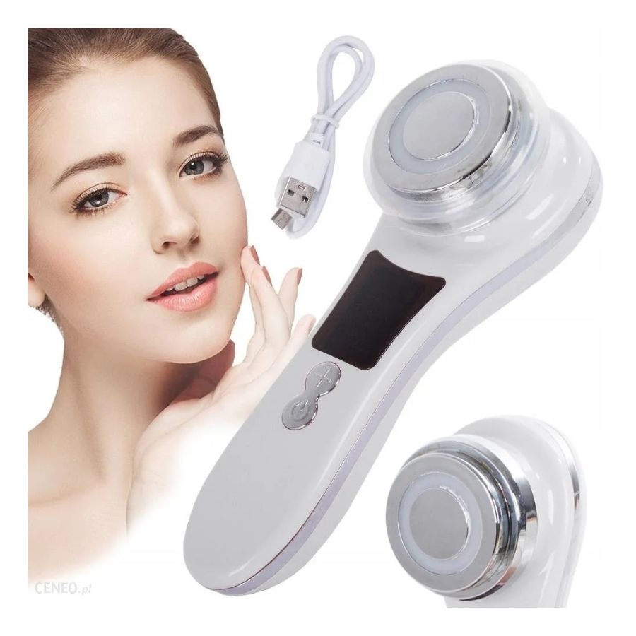 Masajeador Facial Ultrasónico Rejuvenecedor Fototerapia - Main Image