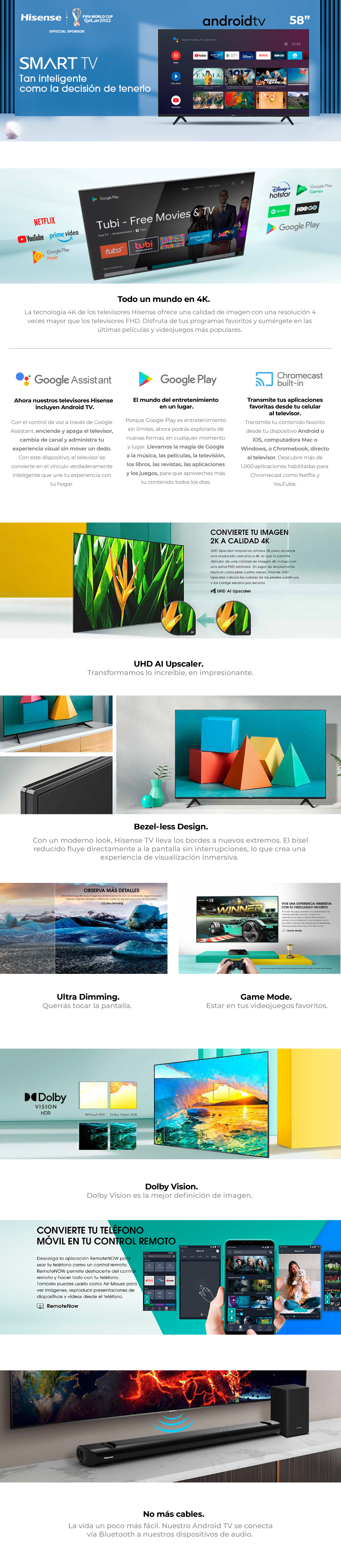 led hisense en hites.com 