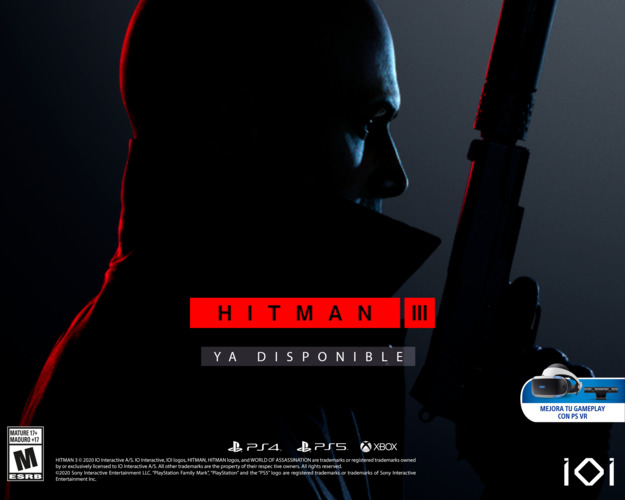 VIDEOJUEGO HITMAN III PS4