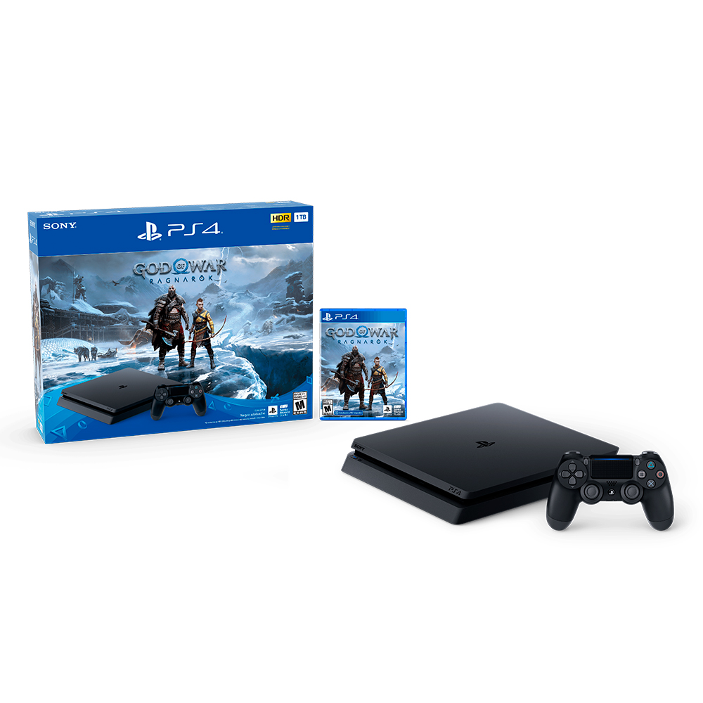 Consola PS4 Sony + Juego God Of War Ragnarok en Oferta