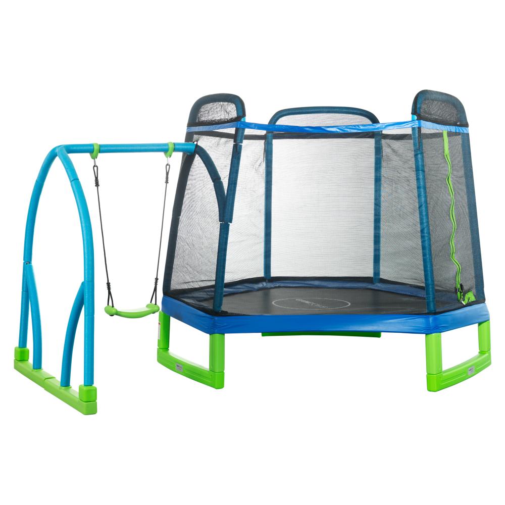 Muelle del puente Atticus En la cabeza de Cama Elástica Con Columpio en Oferta | compra ahora en Hites.com Muelle del puente Atticus En la cabeza de Cama Elástica Con Columpio en Oferta | compra ahora en Hites.com