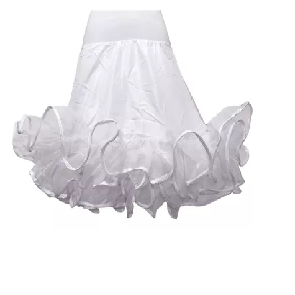 Falso Vestido Cueca China De Competencia Ruedos