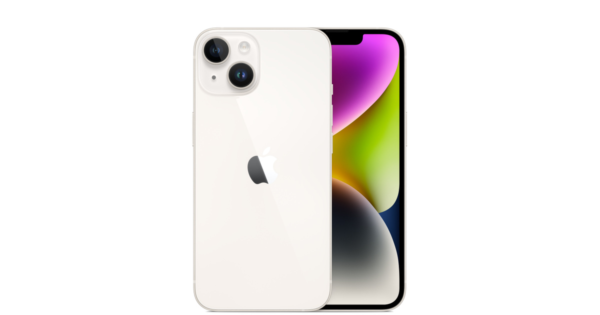 Apple Iphone 14 128gb Starlight - Open Box | 𝐎𝐟𝐞𝐫𝐭𝐚𝐬