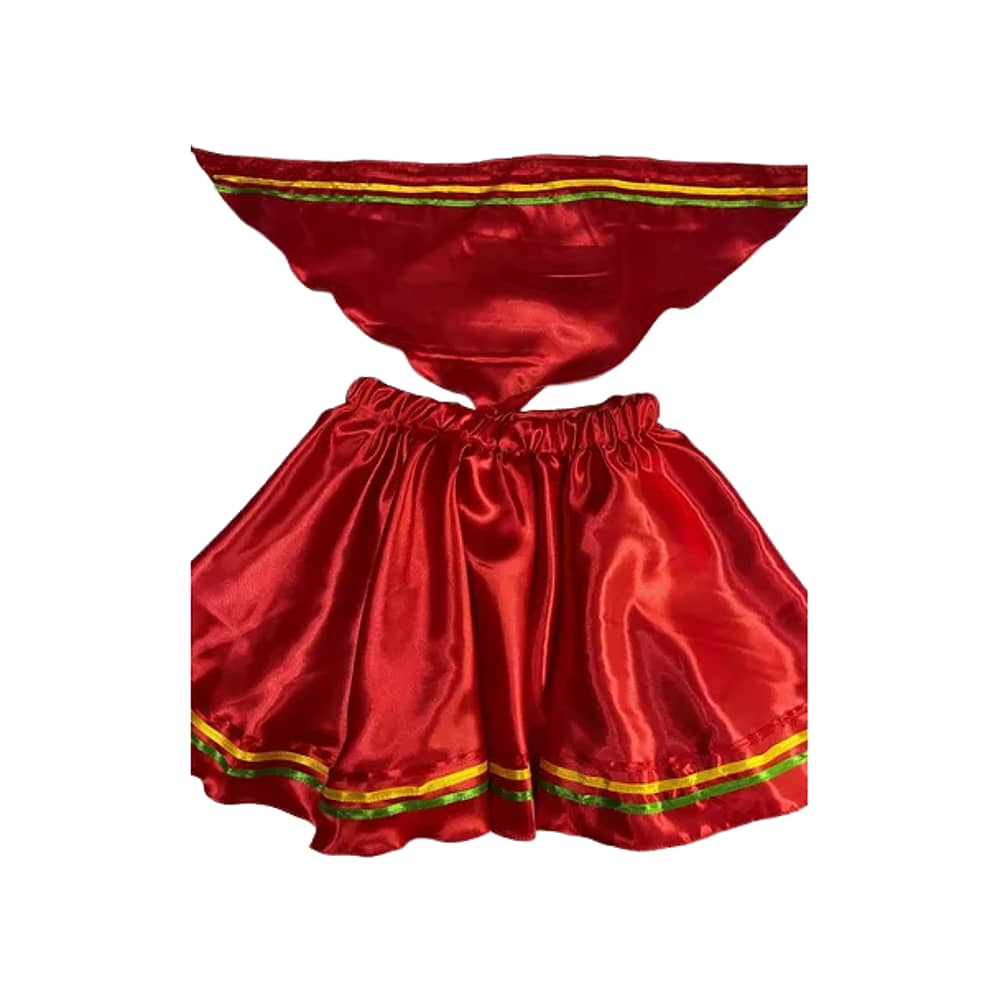 Falda Nortina Punta Baile Trote Nortino Niña