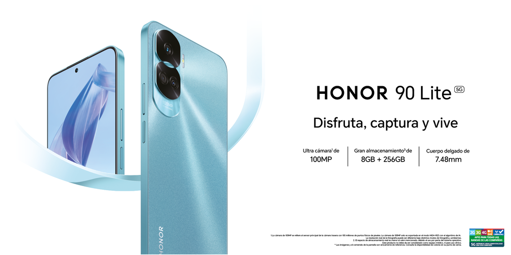 Smartphone Honor H90 Lite / 5G / 256 GB / Liberado en Oferta