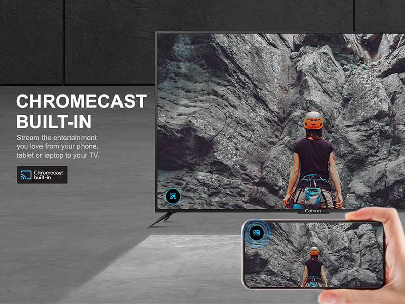 Smart TV Caixun 58' UHD Android en hites.com