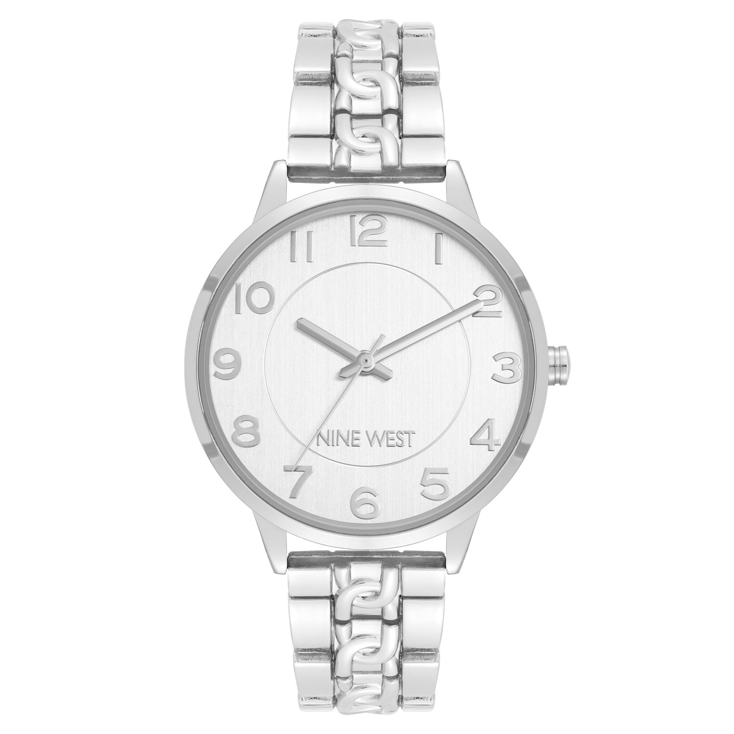 Reloj Nine West Nw/2929svsv Plateado Mujer