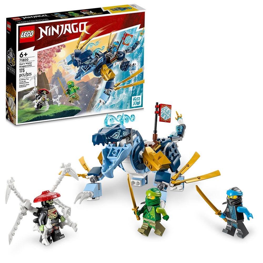 Lego Ninjago Dragón De Agua Evo De Nya 71800
