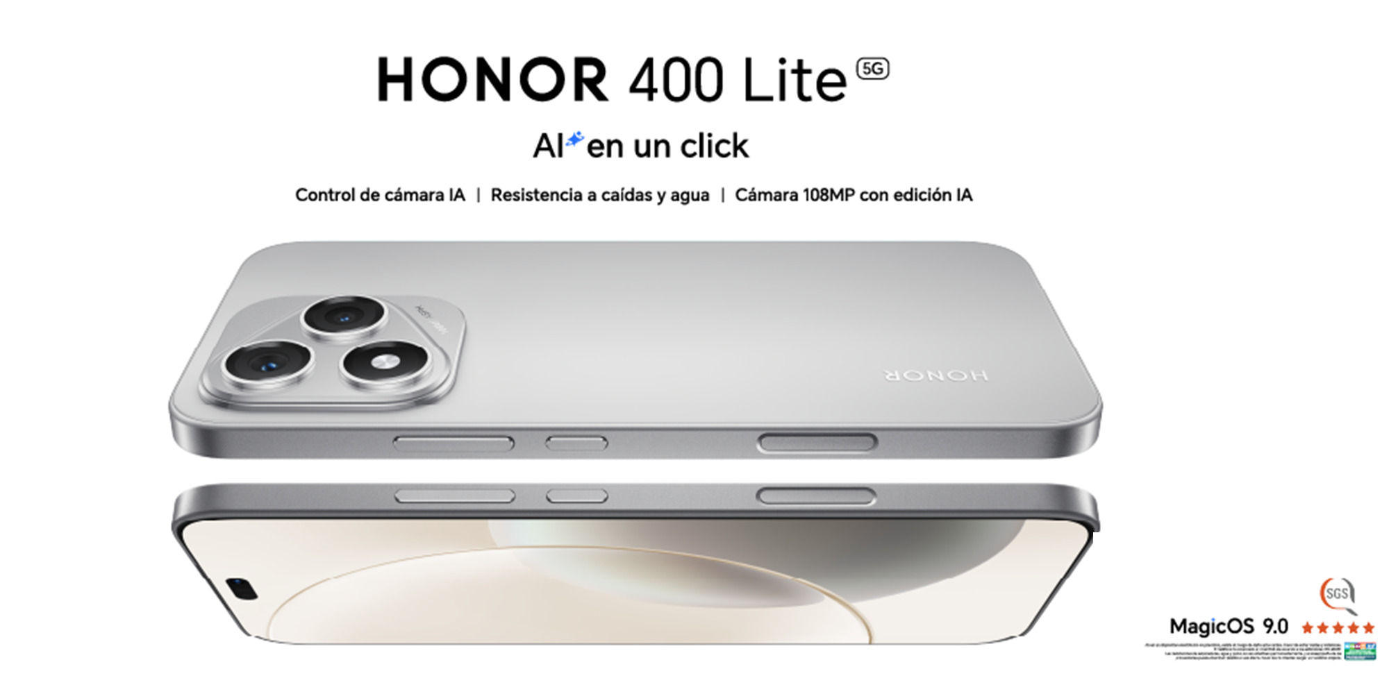 HONOR 400 Lite Grey 