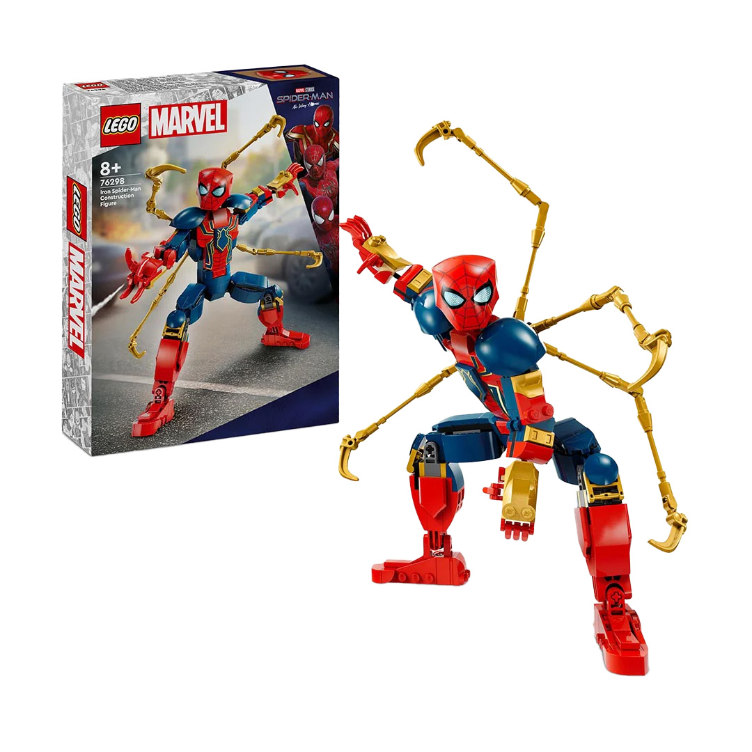 Lego Marvel - Figura Para Construir: Iron Spider-man - 76298, image size:1080x1080