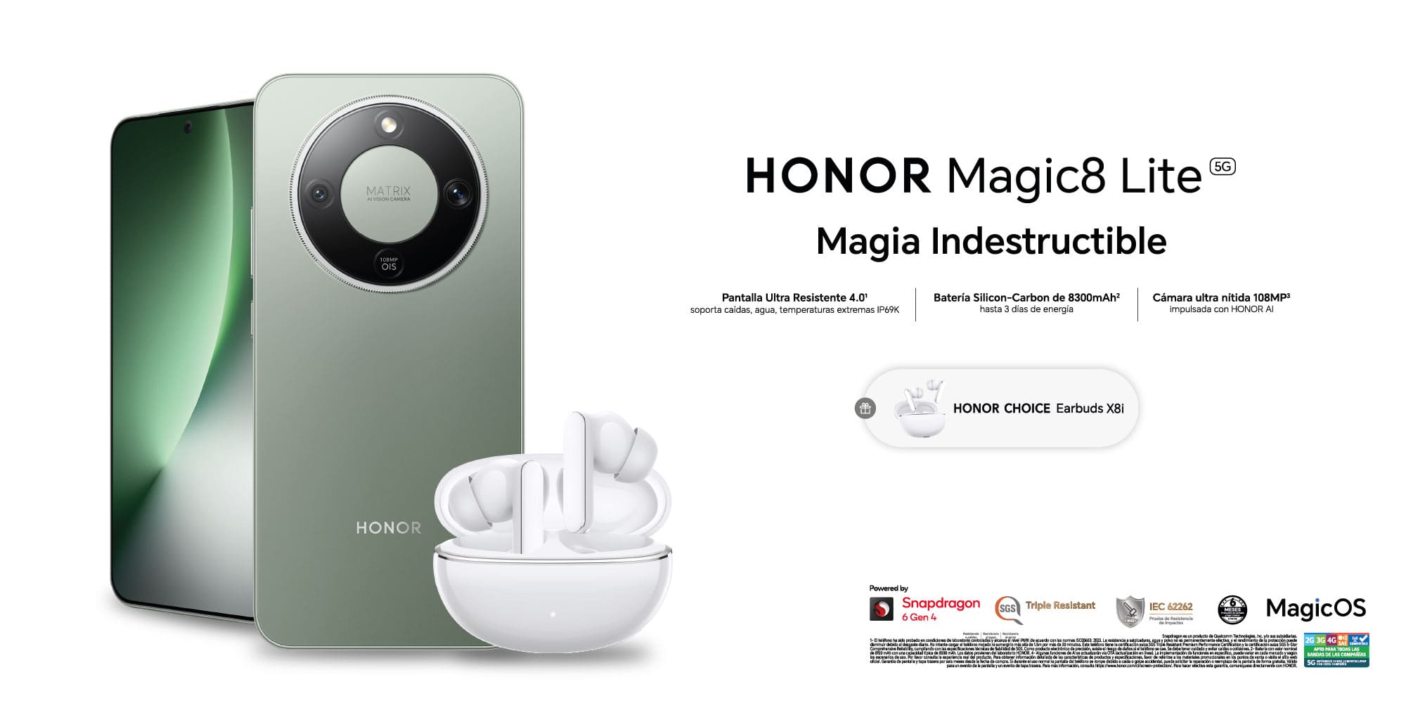 HONOR Magic8 Lite Green Bundle