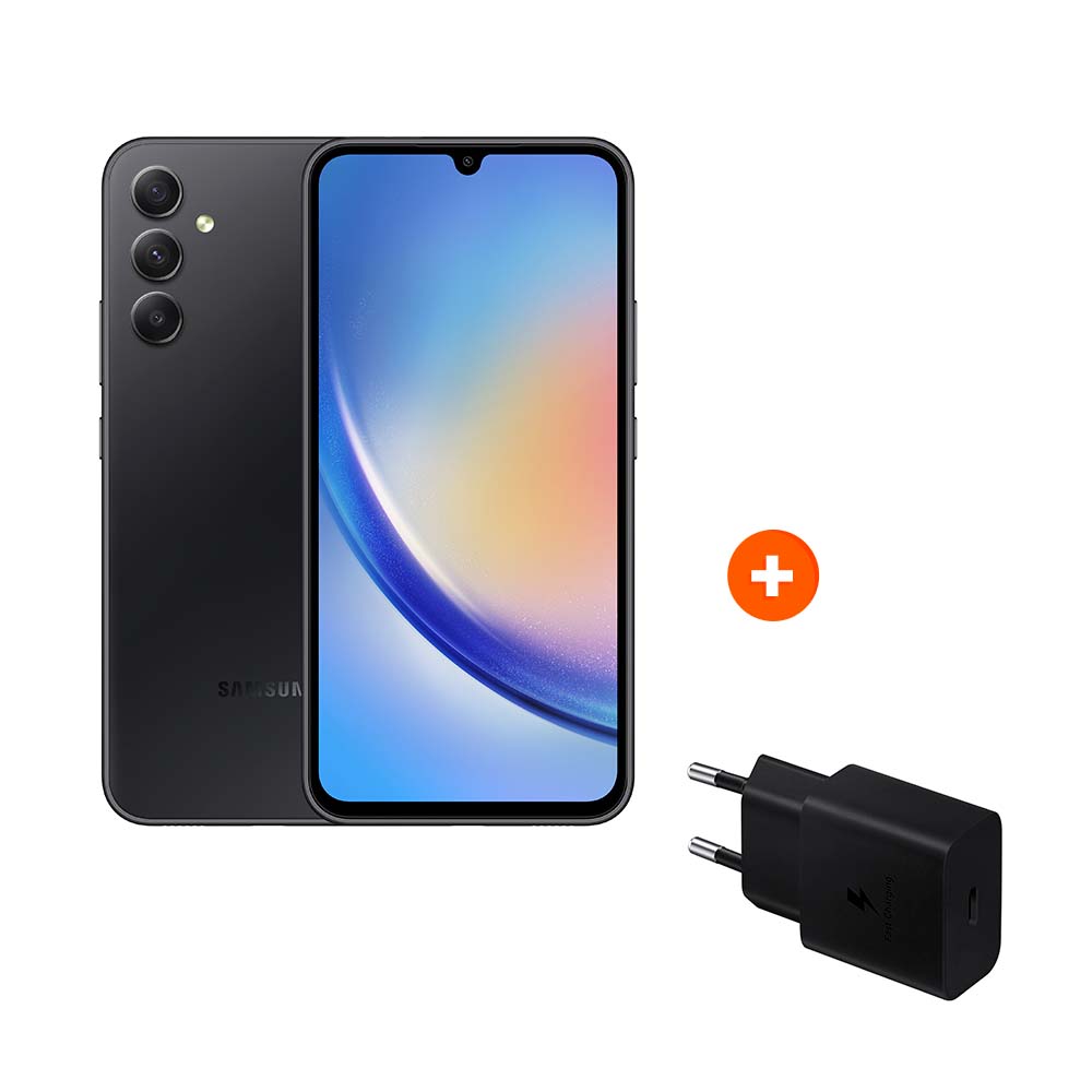 Smartphone Samsung Galaxy A34 Cargador Para Celular