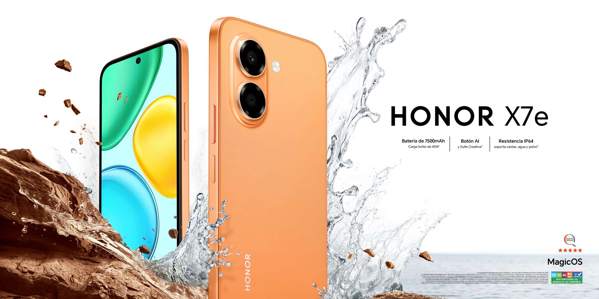 HONOR X7e 4G Black