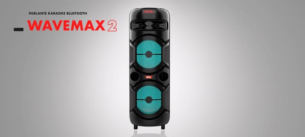 Parlante Karaoke Blik Wave Max 2