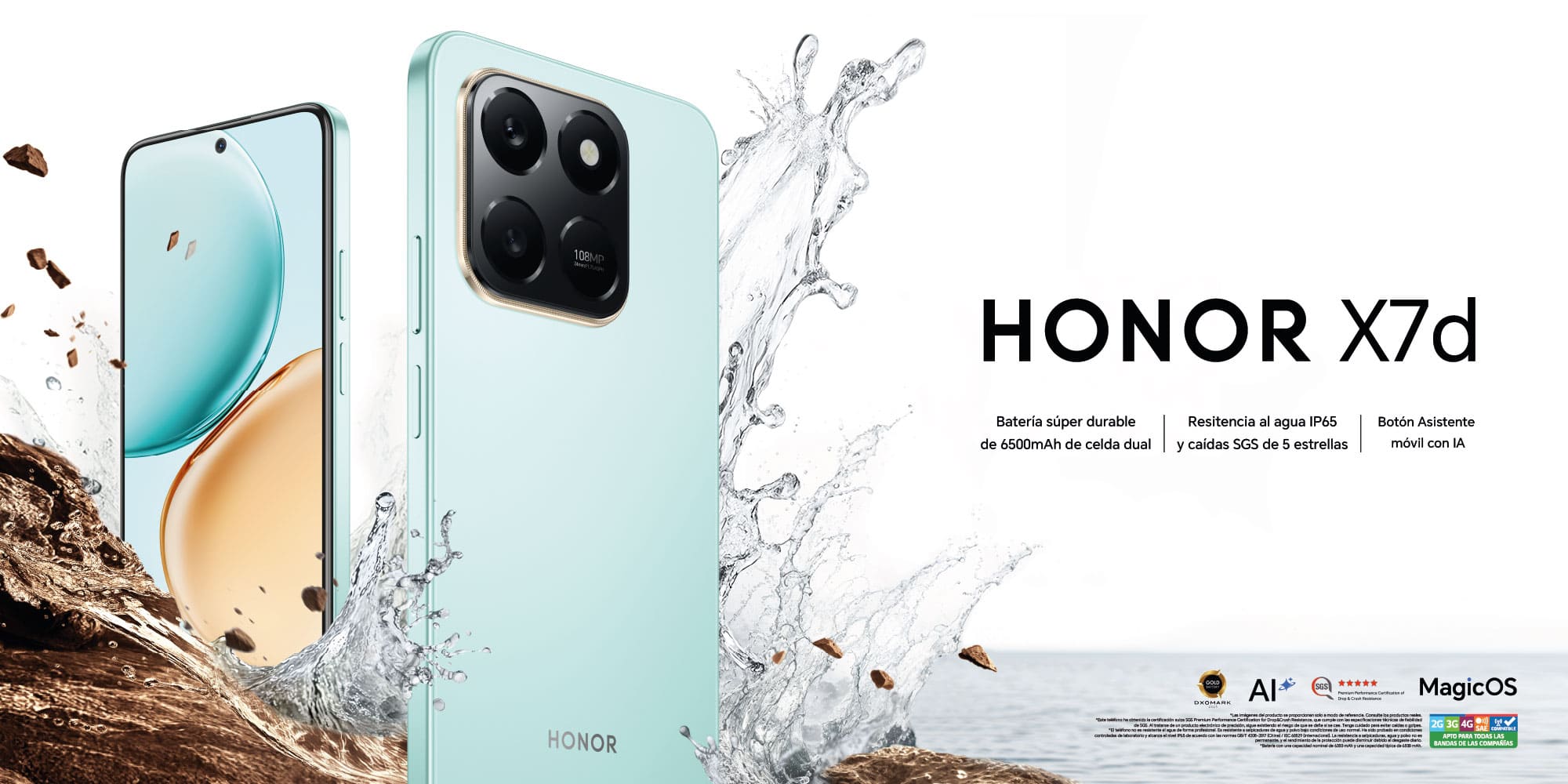 HONOR X7d 4G Cyan