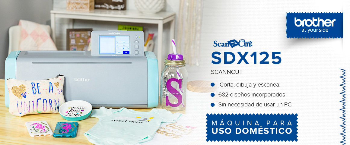 Máquina ScanNcut de corte y escaneo SDX125 