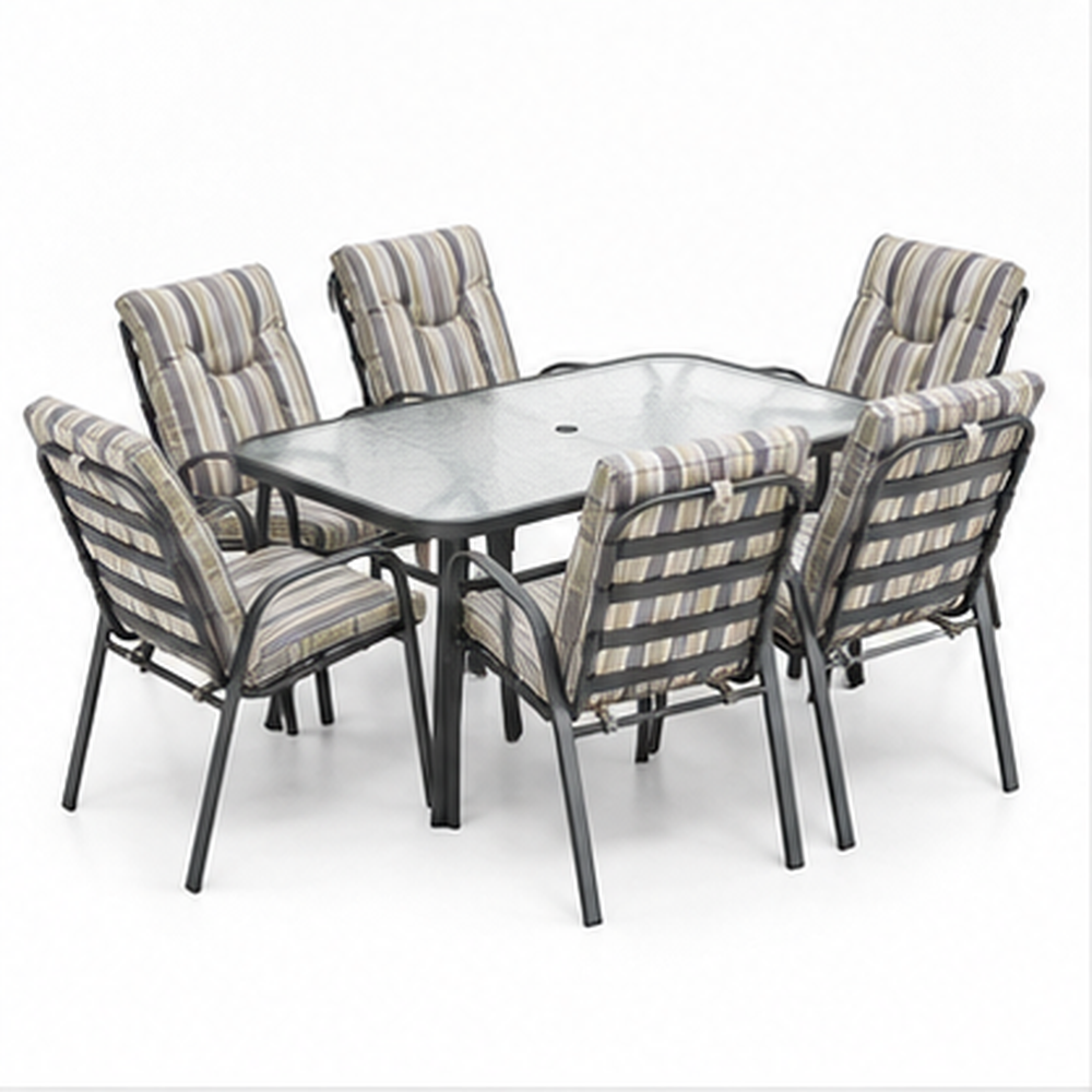 Mesa y sillones de terraza
