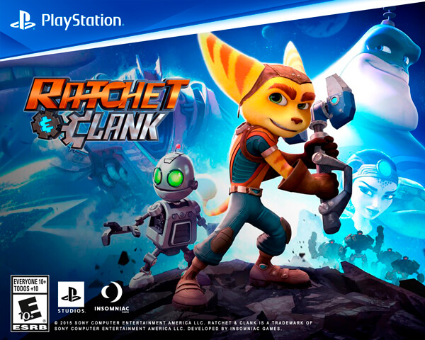VIDEOJUEGO RATCHET AND CLANK HITS PS4