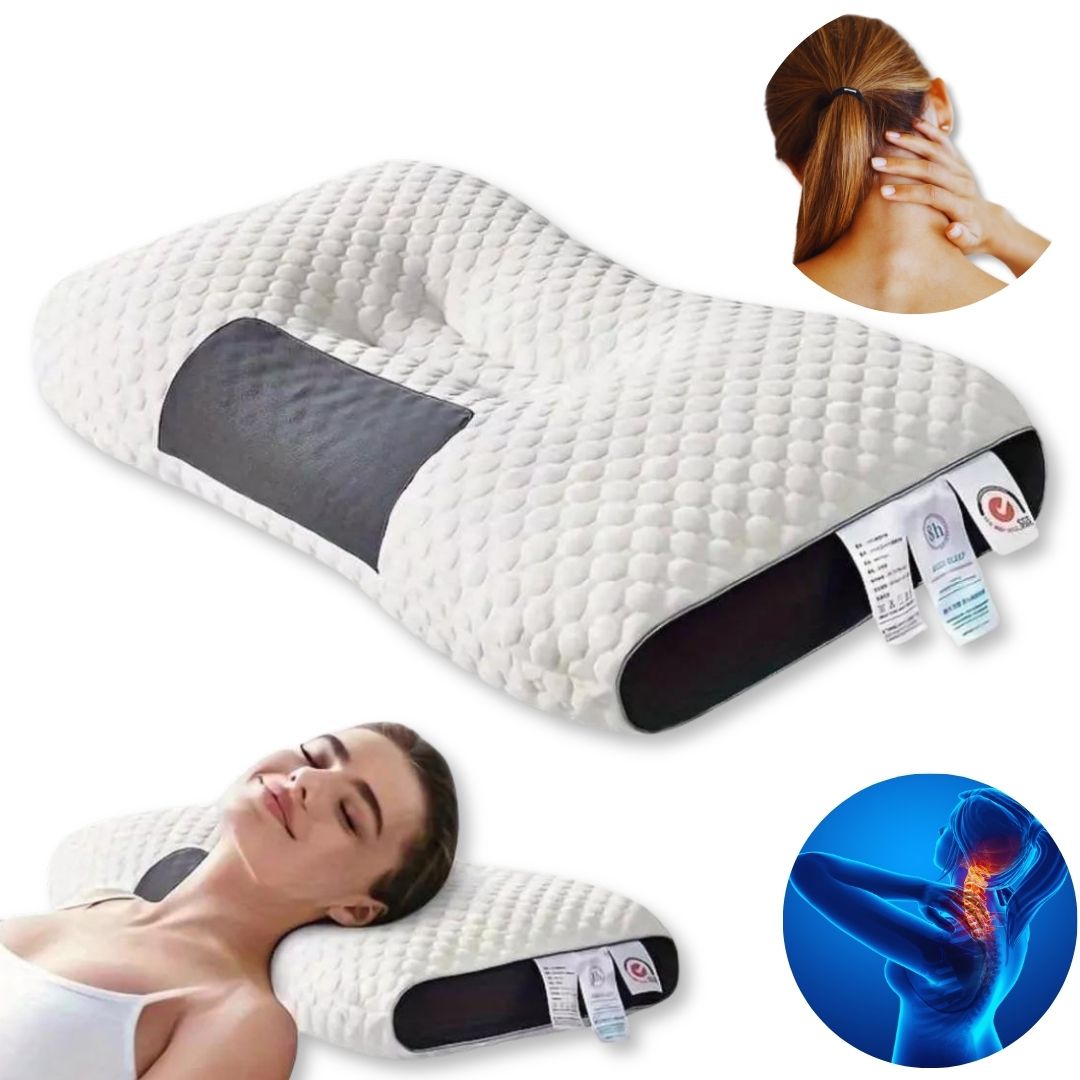 Almohada Cervical Para Dormir PQETBV Almohada Cervical De Espuma