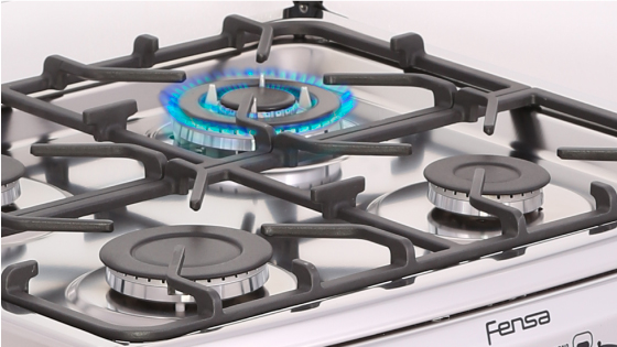 Cocina F 2808 Quemador triple llama