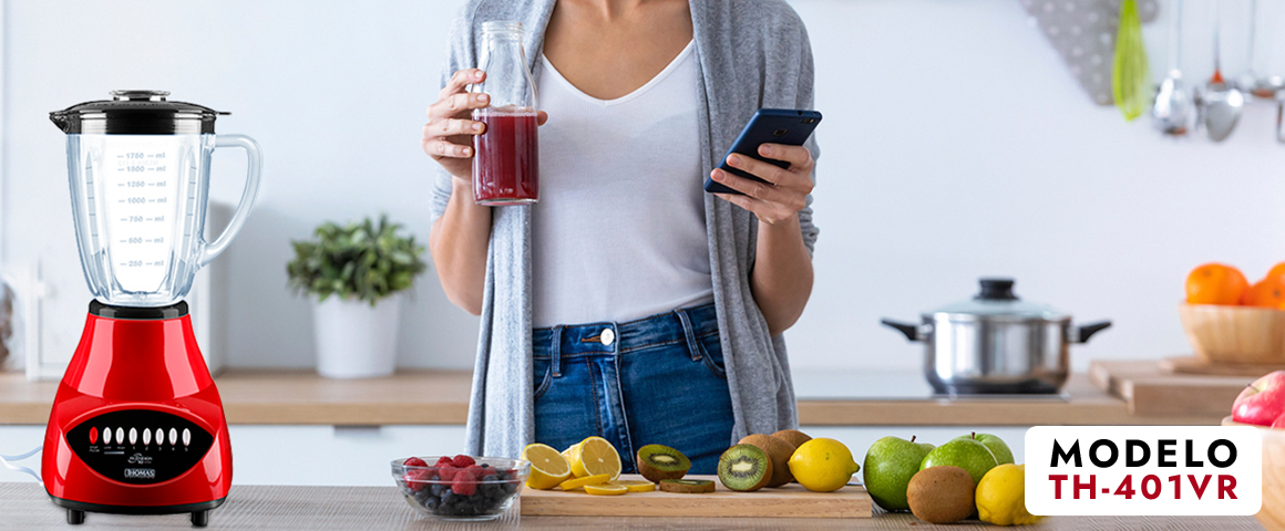 LICUADORA THOMAS TH-401VR  